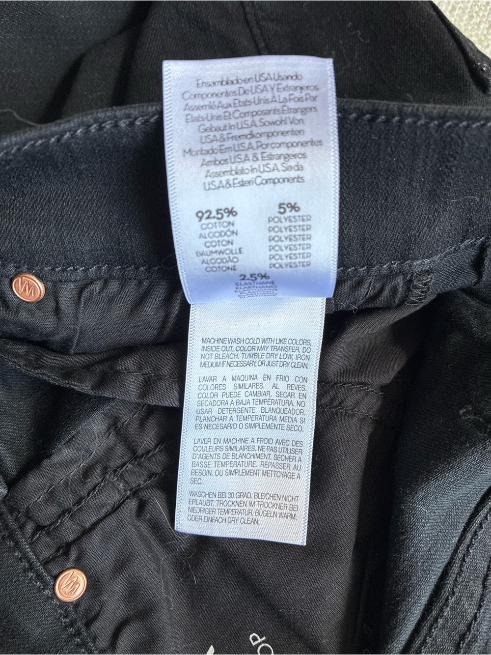 MOTHER Jeans Women’s 27 The Insider Crop Step Frat in Not Guilty - Picture 6 of 14
